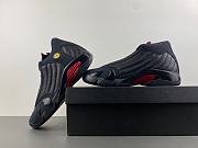 Air Jordan 14 “Last Shot” Black and red 487471-003 - 3