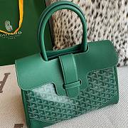 Goyard tote bag green 34*25*16CM - 4