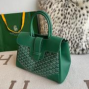 Goyard tote bag green 34*25*16CM - 3