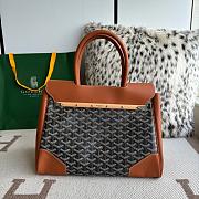 Goyard tote bag brown 34*25*16CM - 6