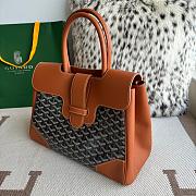 Goyard tote bag brown 34*25*16CM - 4