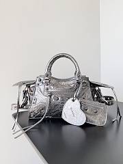 Balenciaga Neo cagole silver 26*13*18cm - 1