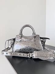 Balenciaga Neo cagole silver 26*13*18cm - 3
