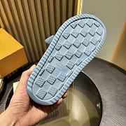 LV Easy blue sandals slides 02 - 6