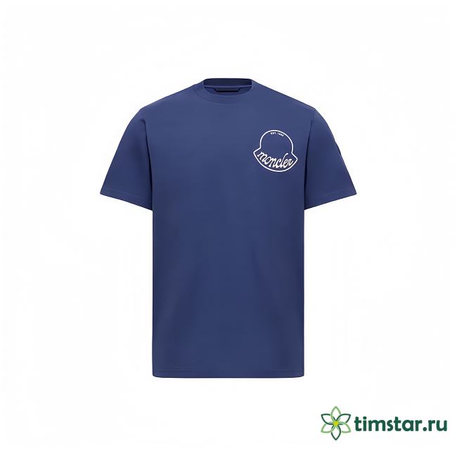 Moncler FW25 Dark blue T-shirt - 1