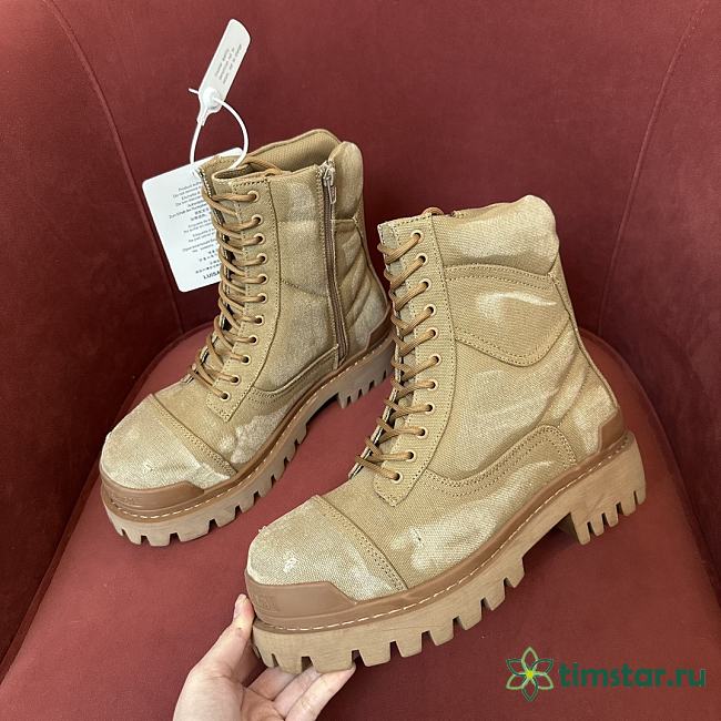 Balenciaga brown boots - 1