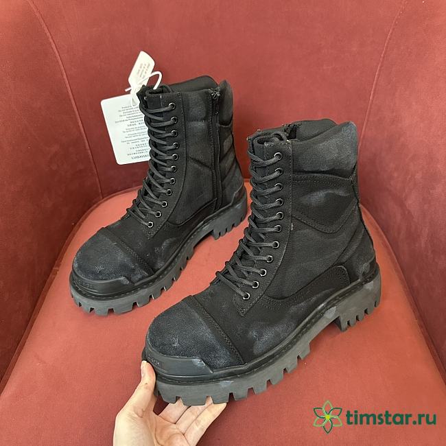 Balenciaga black boots - 1