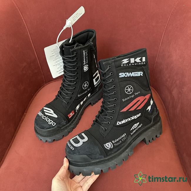 Balenciaga Strike Combat boots - 1