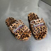 Balenciaga slides Leopard print - 3