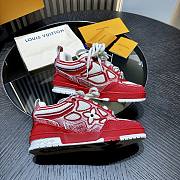 Louis Vuitton LV Skate red sneaker 02 - 3