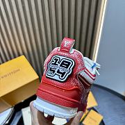 Louis Vuitton LV Skate red sneaker 02 - 4