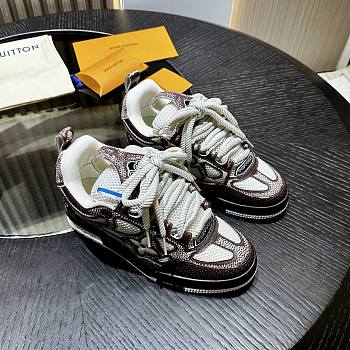 Louis Vuitton LV Skate brown sneaker 04