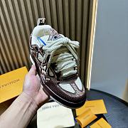 Louis Vuitton LV Skate brown sneaker 04 - 2