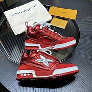 Louis Vuitton LV Skate red sneaker 07 - 3