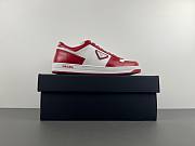 Prada sneaker white red - 3