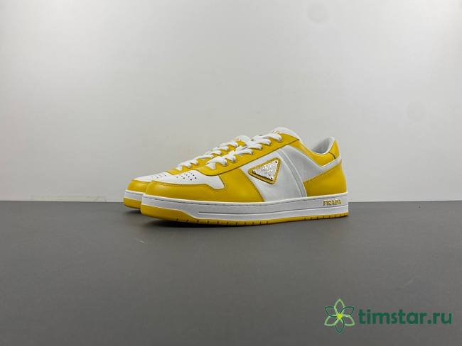 Prada sneaker white yellow - 1