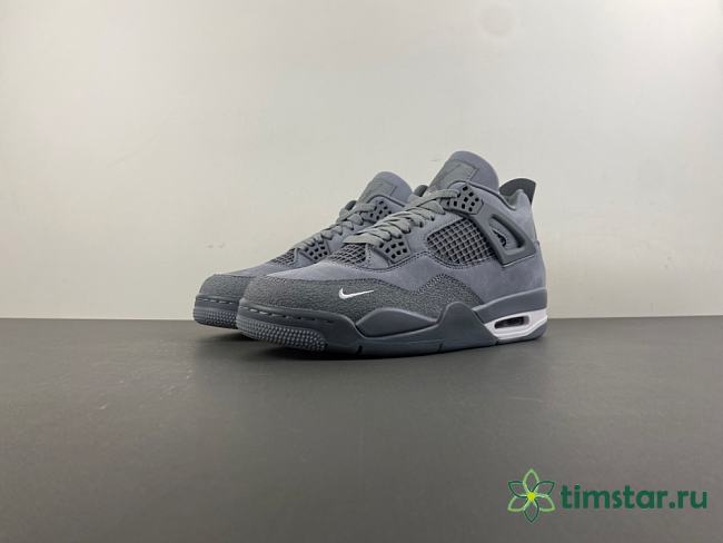  Air Jordan 4 Nigel Sylvester gray HF4340--003 - 1