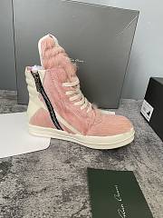 RICK OWENS 2025ss RO new pink sneakers 03 - 5