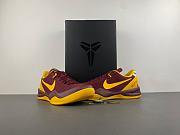 Nike Kobe 8 red and yellow sneaker - 6