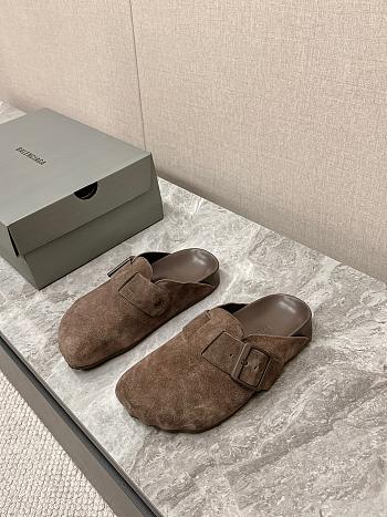 Balenciaga Sunday Suede Mule slippers