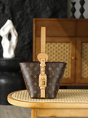 LV ALL IN BB Monogram brown bag 18*12*16cm - 4