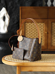 LV ALL IN BB Monogram brown bag 18*12*16cm - 3
