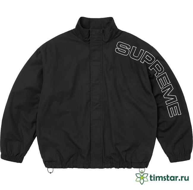 Supreme FW25 Spellout Embroidered Ripstop Track set jacket and pant  - 1