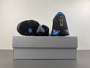 Air Jordan 14 Black blue 487471-002 - 2