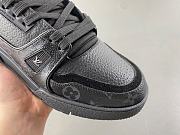 Louis Vuitton LV trainer black sneaker 13 - 2
