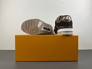 Louis Vuitton LV trainer black sneaker 14 - 5