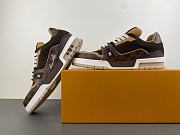 Louis Vuitton LV trainer black sneaker 14 - 2