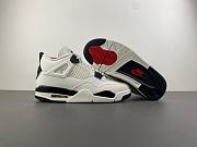 Air Jordan 4“Flight Club”  Sail/Black-University Red IM4002-100 - 6