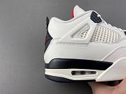 Air Jordan 4“Flight Club”  Sail/Black-University Red IM4002-100 - 5