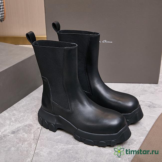 RICK OWENS 25 CONCORDIANS  BEATLE BOZO black boots - 1