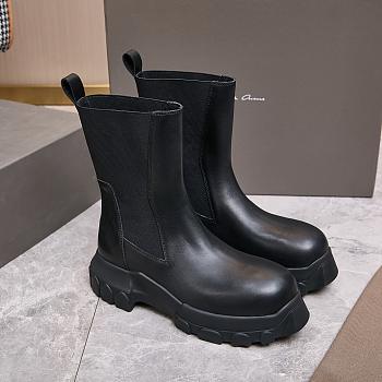 RICK OWENS 25 CONCORDIANS  BEATLE BOZO black boots