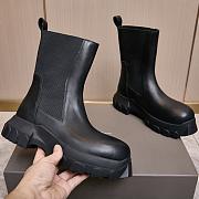 RICK OWENS 25 CONCORDIANS  BEATLE BOZO black boots - 6