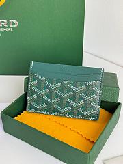 Goyard wallet green 10.5cm x 0.2cm x 7cm - 1