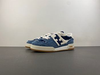 Fendi Match 8E8252 AHH2 F1FHS  blue sneaker 01