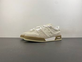 Fnddi Tech Fabric Low Top Brown 7E1258A7MYF0R7R snekaer 02