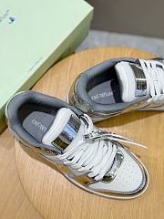 OFF-WHITE Out Of Office silver white sneaker  - 4