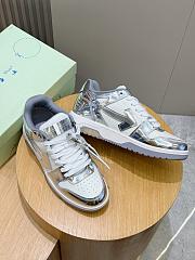 OFF-WHITE Out Of Office silver white sneaker  - 2