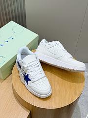 OFF-WHITE Out Of Office white blue sneaker - 3