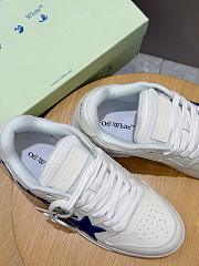 OFF-WHITE Out Of Office white blue sneaker - 2