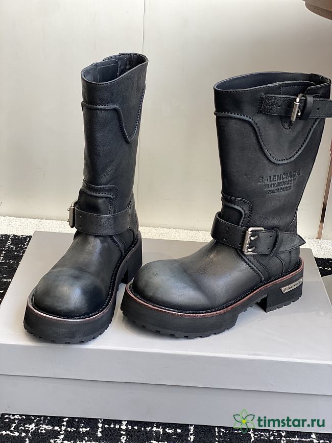 Balenciaga black boots 12 - 1