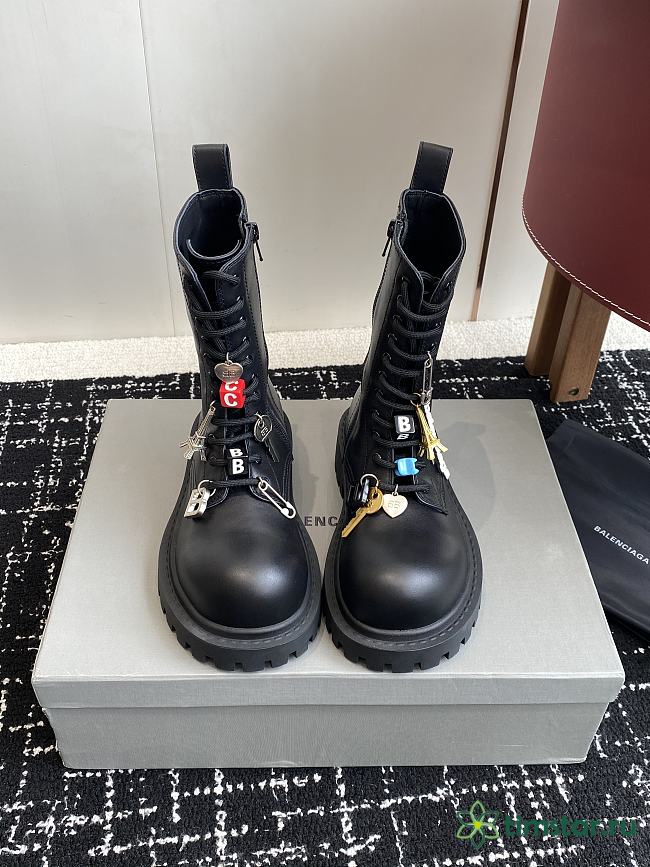 Balenciaga black boots 13 - 1
