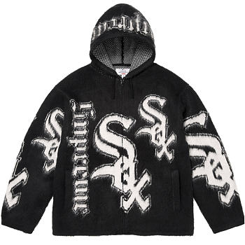 Supreme CHICAGO WHITE SOX ZIP UP HOODED SWEATER 08