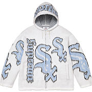 Supreme CHICAGO WHITE SOX ZIP UP HOODED SWEATER 09 - 1