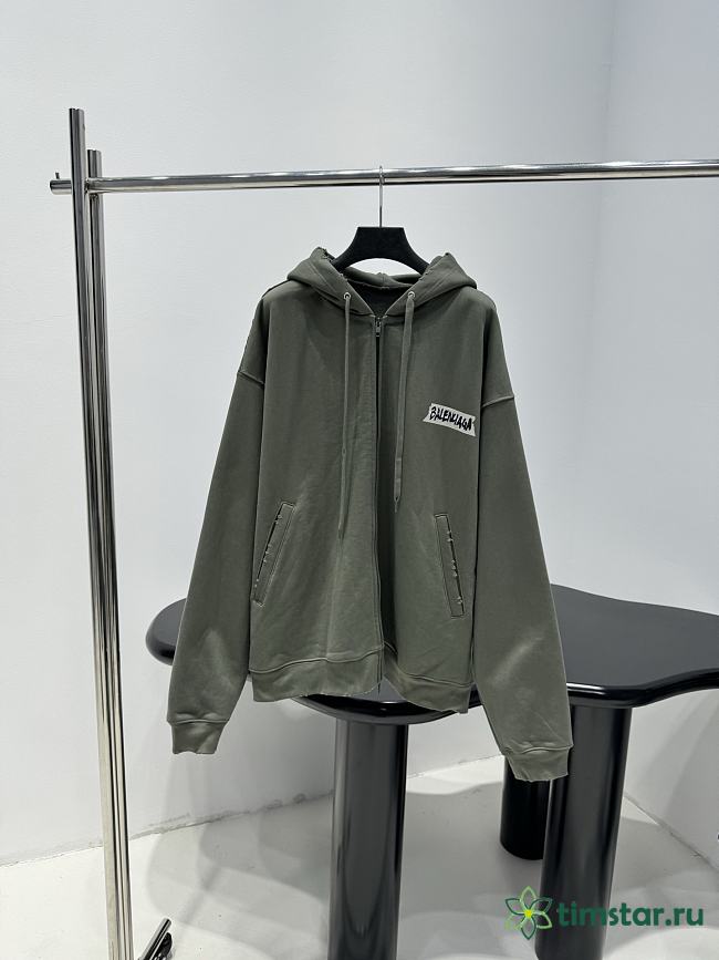 Balenciaga zip-up hoodie 01 - 1
