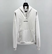 Balenciaga hoodie white 02 - 1