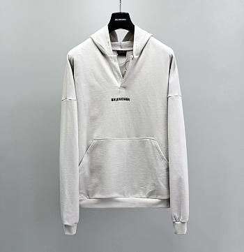 Balenciaga hoodie white 02